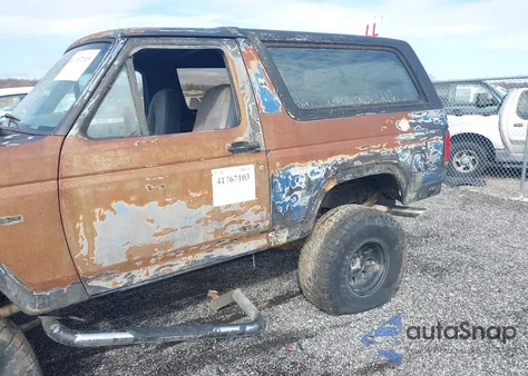 1985 Ford Bronco U100 from USA, damaged, VIN 1FMEU15H5FLA44688